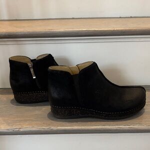 Women's Dansko Black Ankle Boots